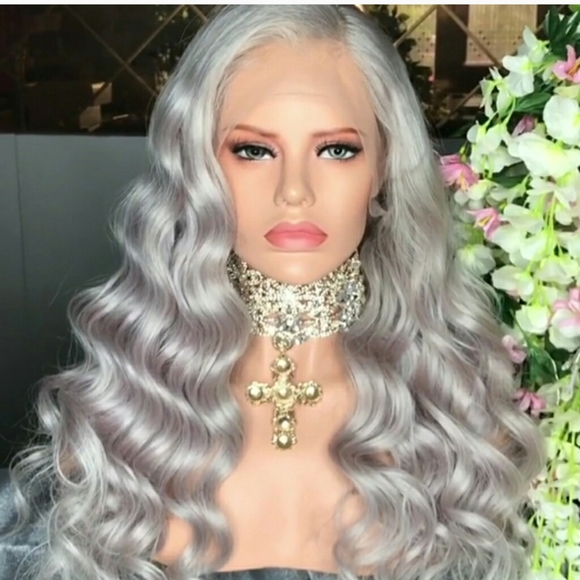 Gray Beauty Lace Front Wig